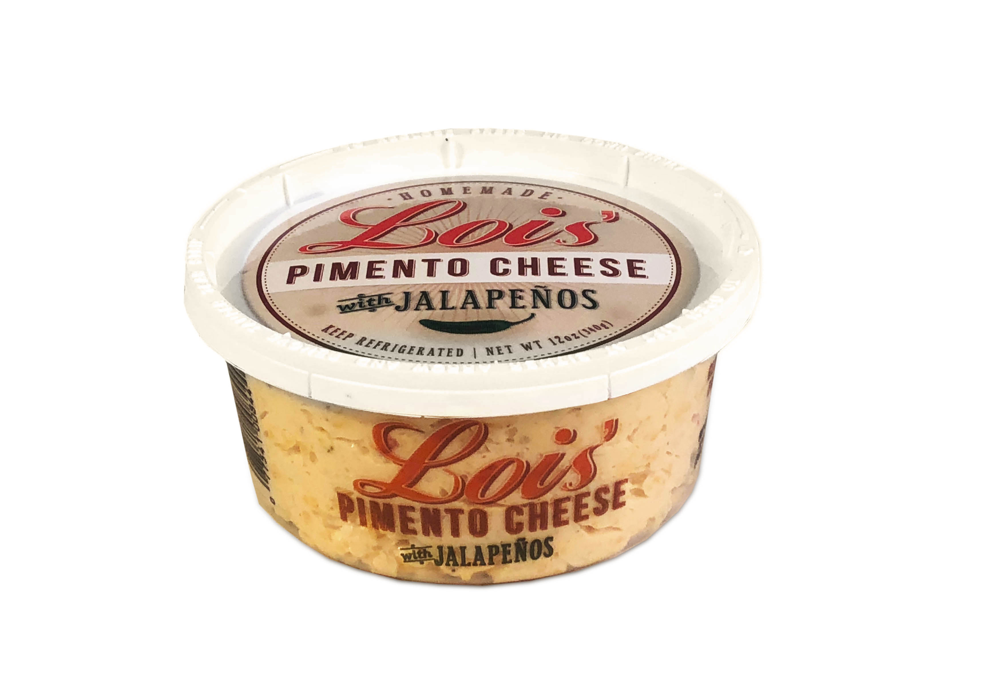 Lois' Pimento Cheese <br />w/Jalapenos 12 oz.